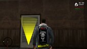 Hooded Denim Battle Jacket